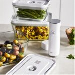 Bo�te sous vide zwilling sous vide - 7pcs - verre - pompe