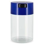 Bo�te tightvac transparente conservation � vide 2. 35l bleue fonc�e
