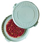 Bo�te de transport pour tartes et pizzas - vert amande gilac maison - gilac