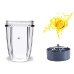Bol de 24oz et lame d'extraction, pices de rechange compatibles avec nutribullet, mlangeurs 600w 900w ...