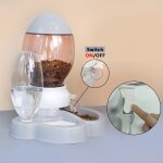 Bol d'alimentation automatique pour chiens et chats, fontaine a boire de grande capacit� de 600ml, avec ...
