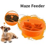 Bol d'alimentation pour chien, gamelle pour ingestion lente, bol d'alimentation pour chiot, assiette ... Bol d'alimentation pour chien, gamelle pour ingestion lente, bol d'alimentation pour chiot, assiette ...