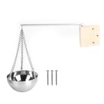 Bol d'arme de sauna en acier inoxydable, bol d'huile essentielle, accessoires de salle de sauna, bol ...