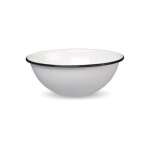Graniteware grand bol a18cm en acier emaill compatible four et lave - vaisselle lgre empilable rsiste ...