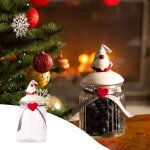 Bol de bonbons de no�l de l'arbre de no�l, bol de bonbons de 5, 9 pouces pour bonbons, noix et pot - ...