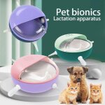 Bol a bulles de lait pour animaux de compagnie, mangeoire avec tétines, pour nouveau - né, chaton, chiot, ... Bol a bulles de lait pour animaux de compagnie, mangeoire avec tétines, pour nouveau - né, chaton, chiot, ...