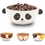 Bol a crales pandapetit bol en cramique avec oreilles de pandabol en faence au look panda mignoncadeau ...