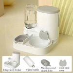 Bol pour chat mangeoire automatique pour chats, chiens, animaux domestiques, distributeurs d'eau, bol ...