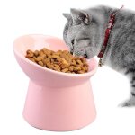 Bol pour chiens bol sur�lev� pour animaux de compagnie protection du cou bol pour chat en c�ramique bol ...