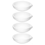 Bol de creuset en cramique, 4 plats de fusion de quartz de 250 g pour la fonte de la fonte affinant ...