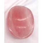 Bol en cristal de quartz rose naturel, sculpt a la main, plaque en pierre de gurison, cendrier porte ...