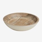 Bol d�coratif en bois de manguier fruela Ø30 cm