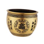 Bol feng shui en laiton sculpture riz tva pot de rangement porte - bonheur statue organisateur bassin ...