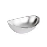 Bols en forme de lingot en acier inoxydable 304, 1mm d'paisseur, assiette a salade corenne, rtissoire ...