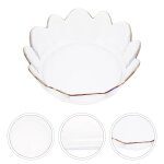 Bol a fruits transparent cr�atif, bol a salade en verre transparent, bol en verre transparent 1 pi�ce ...