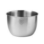 Bol mlangeur de cuisine en acier inoxydable 304, design profond, cuisson des gteaux, pain, salade, ...