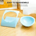 Bol mangeoire pour chats avec support sur�lev� bol en eau et aliments pour animaux de compagnie durables ...