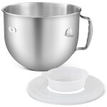 Bol mélangeur en acier inoxydable de 7 litres pour batteurs sur socle, pour accessoires de batteur, pour ... Bol mélangeur en acier inoxydable de 7 litres pour batteurs sur socle, pour accessoires de batteur, pour ...