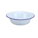 Bol mlangeur vintage en email - bassine de cuisine durable pour soupe, salade et utilisation multifonctionnel ...