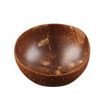 Bols en noix de coco pour aliments, bol naturel et fait a la main de bouddha, bols en noix de coco poli ...