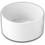 Bol en porcelaine - 1850 ml - saladier - blanc - pour snacks, salades - Ø 18 cm - corbeille a fruits, ...