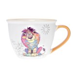 Bol en porcelaine avec anse lion 550 ml