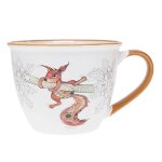 Bol en porcelaine ecureuil