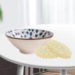 Bol ramen en en c�ramique de style japonais, grand bol r�tro de m�nage, bol de soupe commercial, bol ...