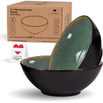 Bol a ramen en c�ramique, 20 cm, vert d'eau, bol a soupe, bol a salade, bol pour pho, bol pour nouilles ...