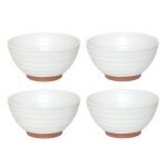 Bol a ramen en gr�s couleurs r�actives terra cotta