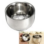 Bol a raser pour hommes en métal père grand - père mari barbe accessoires de nettoyage Bol a raser pour hommes en métal père grand - père mari barbe accessoires de nettoyage