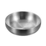 Bol a sauce en acier inoxydable 9 / 12 / 13cm, ramen isol� thermiquement, cr�me glac�e, soupe aux fruits ...