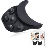 Bol de shampoing, gel, silicone, lavabo, support de nuque, oreiller