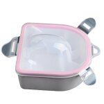 Bol de trempage pour enlever le vernis a ongles, double couche, avec boucles, de qualité, durable, suspendu, ... Bol de trempage pour enlever le vernis a ongles, double couche, avec boucles, de qualité, durable, suspendu, ...