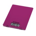 Bomann kw 1515 cb violet comptoir carr� balance de m�nage electronique