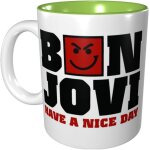 Bon jovi have a nice day color mug porcelain cup mug 330ml ceramics home use office environmental protection ...