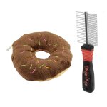 Bon66 2 pièces accessoires pour animaux de compagnie: 1 pièces chien animal son jouet coton laine beignet ... Bon66 2 pièces accessoires pour animaux de compagnie: 1 pièces chien animal son jouet coton laine beignet ...