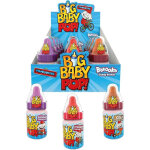 Bonbons big baby pop bo�te de 12 biberons de 32 g