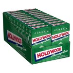 Bonbons chewing - gum hollywood drag�es chlorophylle lot de 20 boites