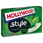 Bonbons chewing - gum hollywood style menthe verte bo�te de 18 paquets