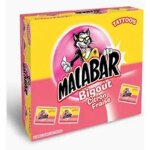Bonbons chewing - gum malabar go�t citron fraise bo�te de 200 pi�ces