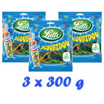 Bonbons lutti - scoubidou lot 3 sachets de 300 g