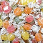 Bonbons piu papillotes de gel�es de fruits sachet de 1 kg