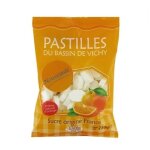 Bonbons vichy pastilles saveur orange sachet de 230 g