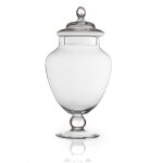 Bonbonni�re sur pied - verre