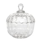 Bonbonniere verre florence 10. 5x9cm