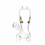 Bong en verre hemper la botte