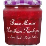 Bonne maman confiture fraises framboises moins de sucre 335 g