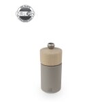 Boreal moulin a sel manuel en bois, gris galet, 12 cm