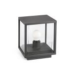 Borne exterieur gris nala - faro - 70772 - m�tal - contemporain - jardin